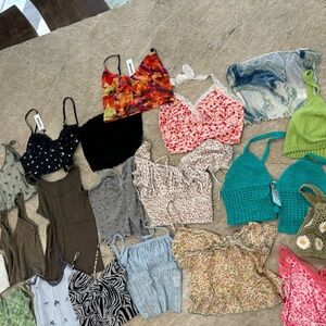 Crop camisols